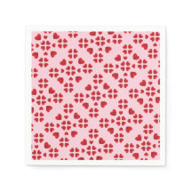 Motif graphique de cœurs rouges plats Anniversaire