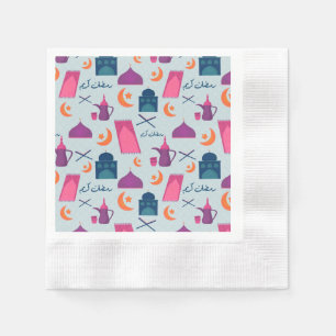 Serviette En Papier Motif Joyeux Ramadan