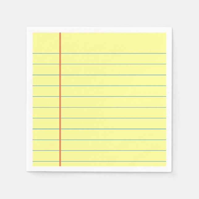 Serviette En Papier Motif juridique (Devant)