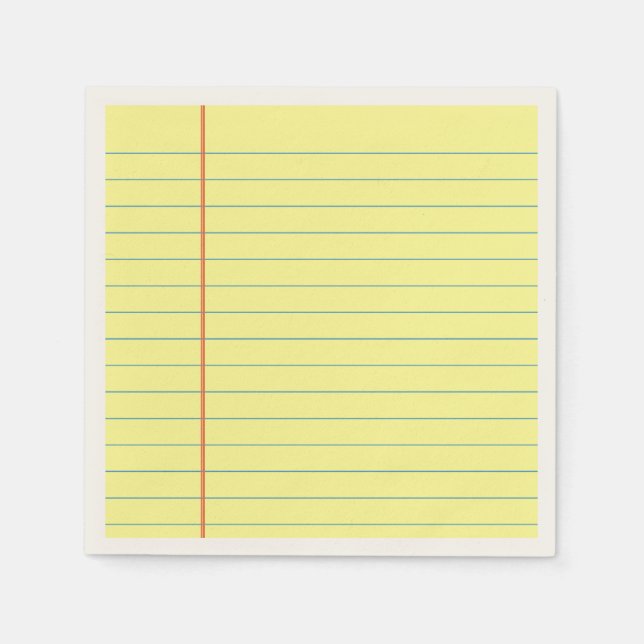 Serviette En Papier Motif juridique (Devant)