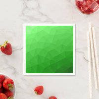 Motif lumineux à maillage géométrique dégradé vert