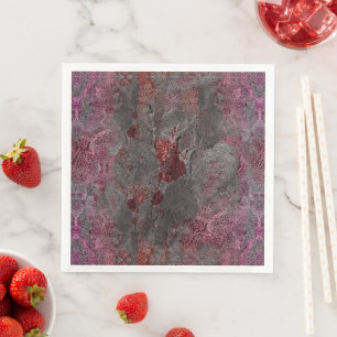 Serviette En Papier Motif marbre