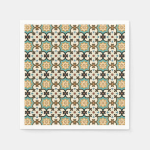 Serviette En Papier Motif moresque