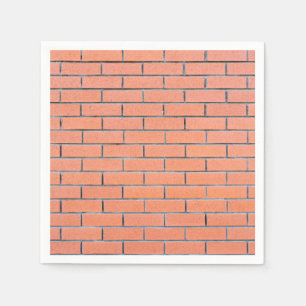 Serviette En Papier Motif mur en brique