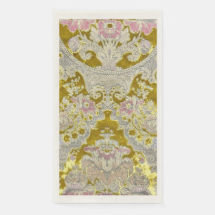 Serviette En Papier Motif Paisley Louis XVI Luxueux