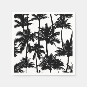 Serviette En Papier Motif Palm Tree