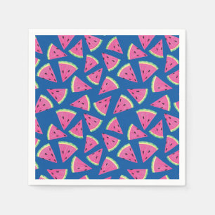 Serviette En Papier Motif pastèque de fruit tropical