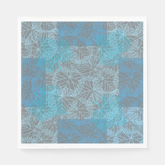 Serviette En Papier motif plante.13b (Devant)