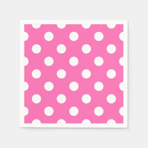 Serviette En Papier Motif Pois vintage