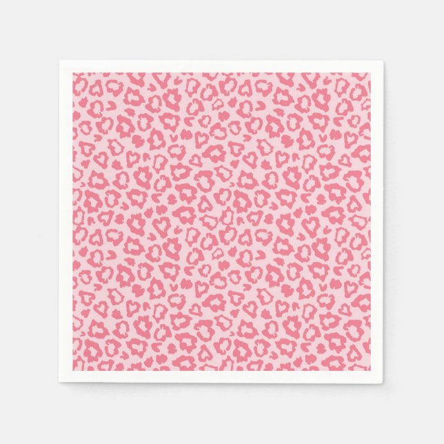 Serviette En Papier motif poster de animal (Devant)