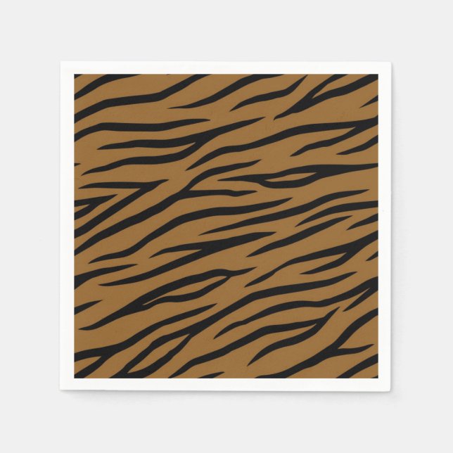 Serviette En Papier motif poster de animal (Devant)
