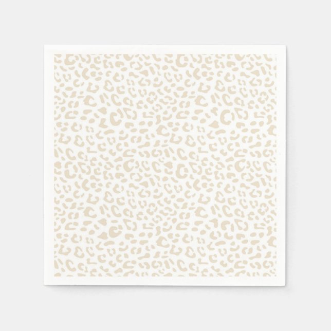 Serviette En Papier motif poster de animal (Devant)