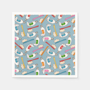 Serviette En Papier Motif pour dentifrice et dentifrice