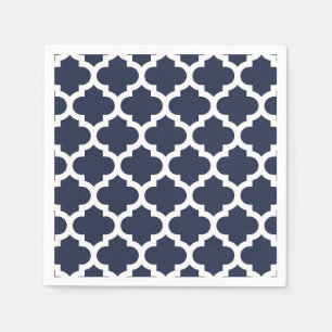 Serviette En Papier Motif Quatrefoil