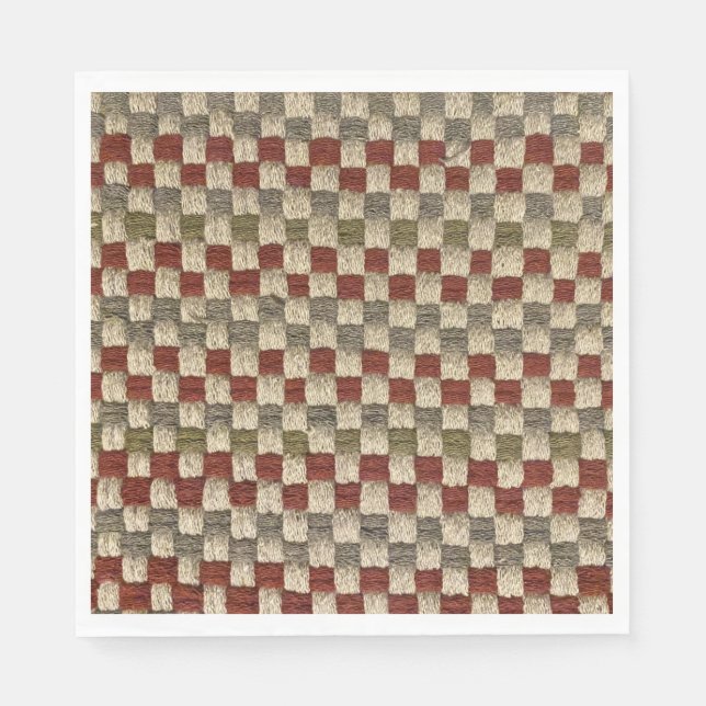 Serviette En Papier Motif Retro Potholder (Devant)