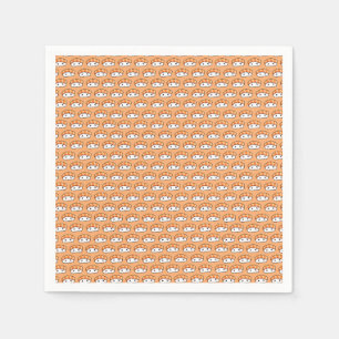 Serviette En Papier Motif sans couture de sushi nigiri kawaii mignon