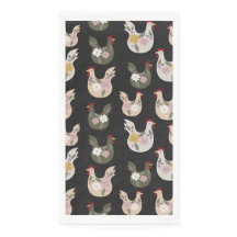 Motif sans soudure de Pâques avec poulet.