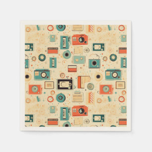 Serviette En Papier Motif vintage