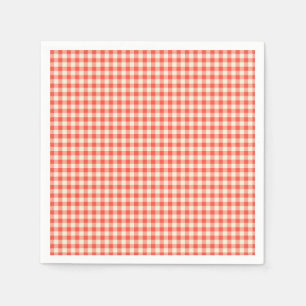 Serviette En Papier Motif Vintage de tableau de bord rouge tendance 