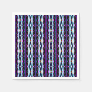 Serviette En Papier Motif violet unique