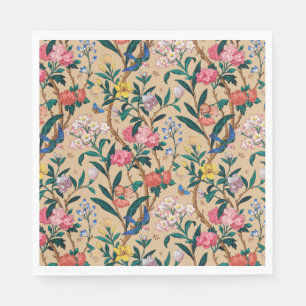 Serviette En Papier Motifs populaires - oiseaux, papillons, abeilles..
