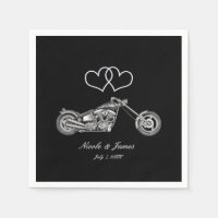 Moto & Coeurs d'argent Mariage de moto