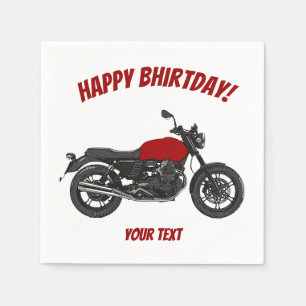 Serviette En Papier Motorcycle
