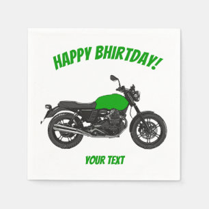 Serviette En Papier Motorcycle