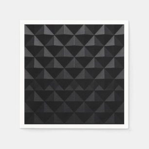Serviette En Papier Mouchoir Black Diamond de la Luxe de Minuit Présen