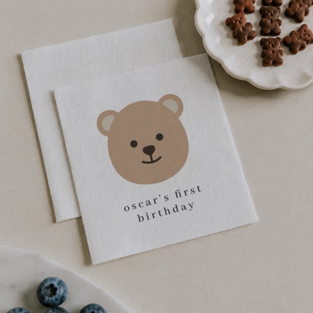 Serviette En Papier Mouchoir en papier à visage d'ours en peluche (Créateur téléchargé)