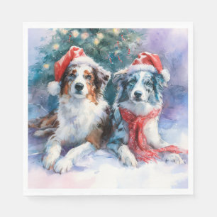 Serviette En Papier Mouchoir en papier Border Collie