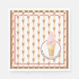 Serviette En Papier Mouchoir en papier pour glace