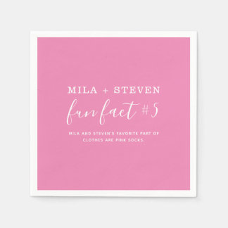 Serviette En Papier Mouchoirs de mariage faits amusants
