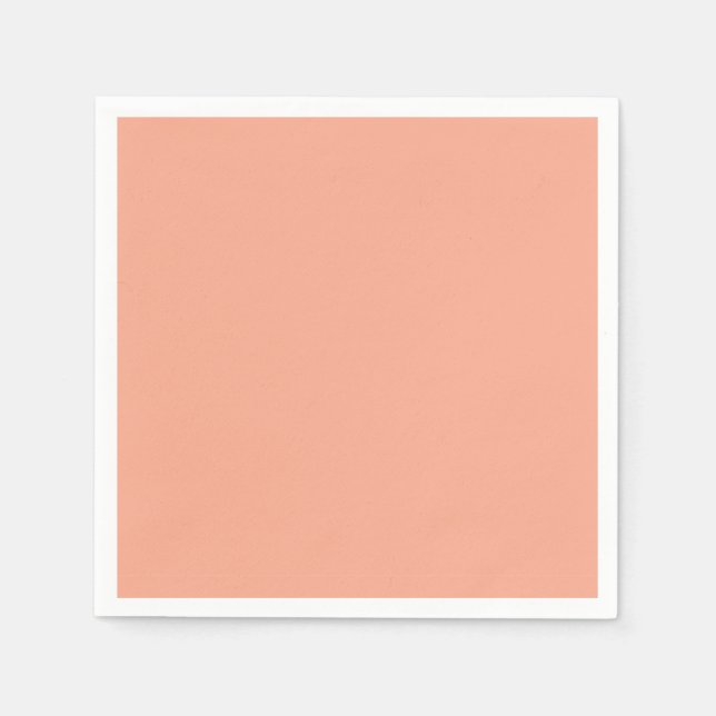 Serviette En Papier Mouchoirs en papier couleur pêche doux (Devant)