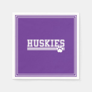 Serviette En Papier Mouchoirs en papier Huskies