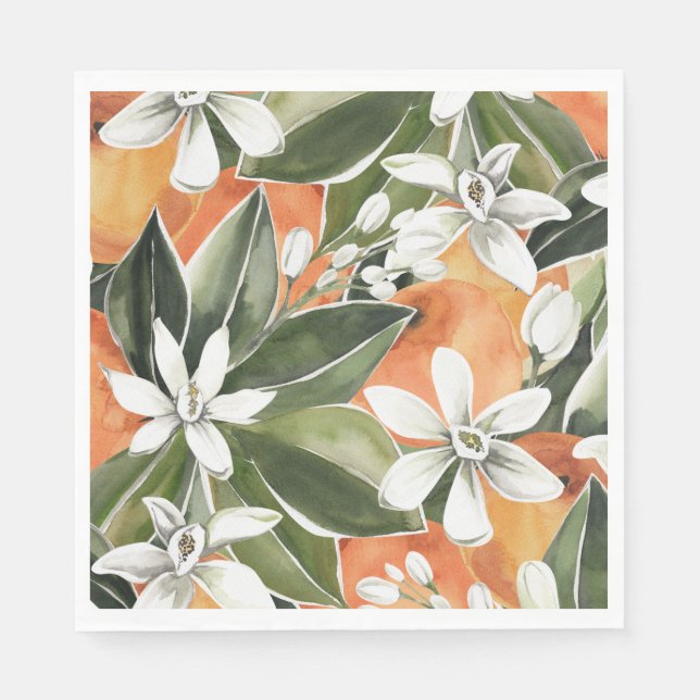 Serviette En Papier Mouchoirs en papier Little Cutie Citrus Serviettes (Devant)