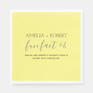 Serviette En Papier Mouchoirs en papier mariage Faits amusants