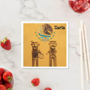 Serviette En Papier Mouchoirs en papier, Mexique antique