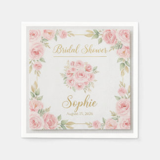 Serviette En Papier Mouchoirs en papier pour Baby Shower Floral – Pers
