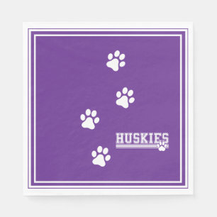 Serviette En Papier Mouchoirs Huskies