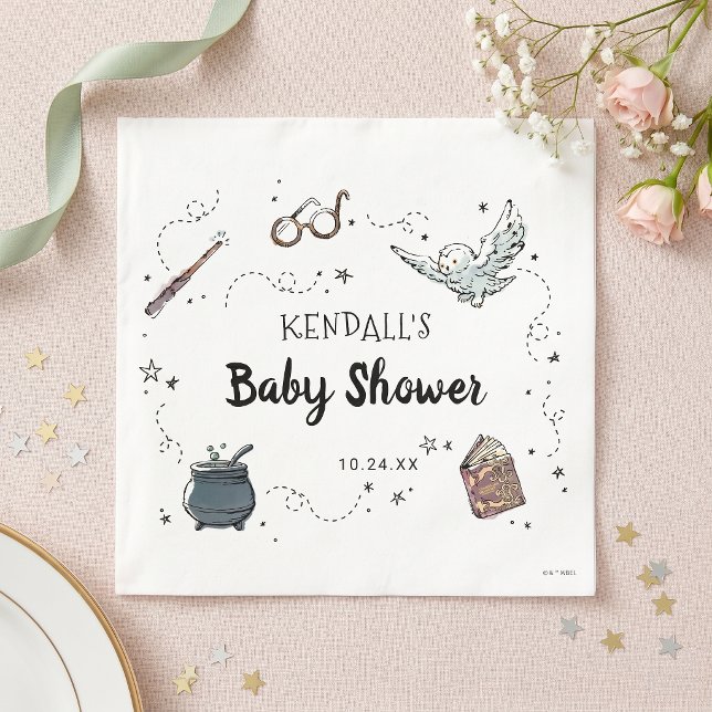 Serviette En Papier Mouchoirs pour Baby Shower Harry Potter (Créateur téléchargé)