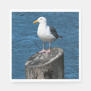 SERVIETTE EN PAPIER MOUETTE