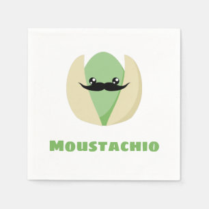 Serviette En Papier Moustachio