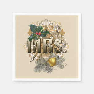 Serviette En Papier MRS. Premier Noël