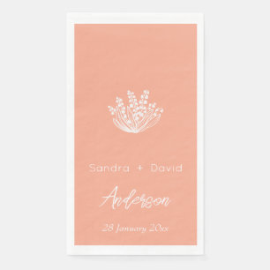 Serviette En Papier Muguet,Mariage,Fiançailles