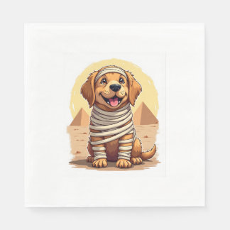 Serviette En Papier Mummy Golden Retriever
