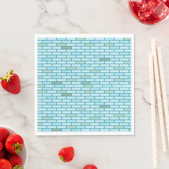 Serviette En Papier Mur de briques (Créateur téléchargé)