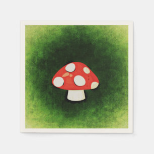 Serviette En Papier Mushroom de Cute