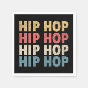 Serviette En Papier musique Hip hop