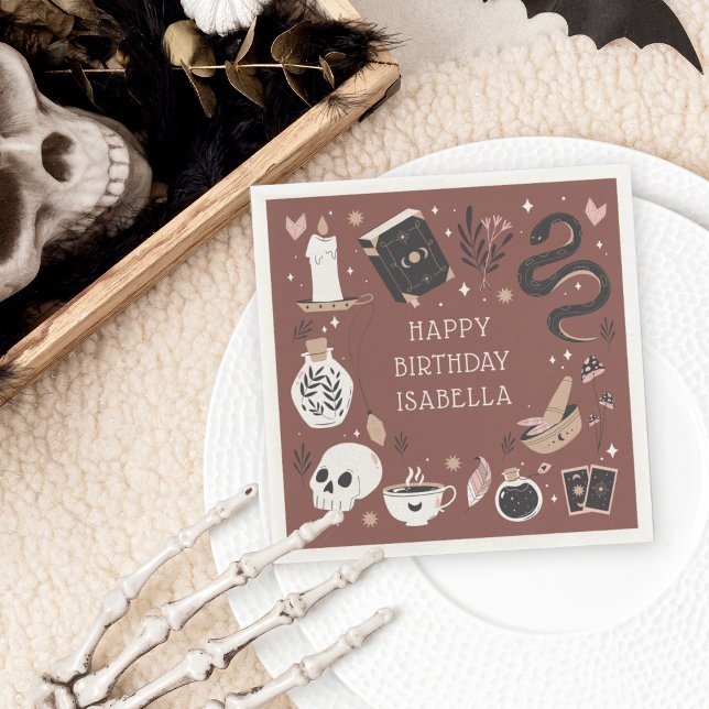 Serviette En Papier Mysstal Fortune Teller Anniversaire (Créateur téléchargé)